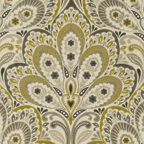 Persia Charcoal/Ochre Fabric by the Metre